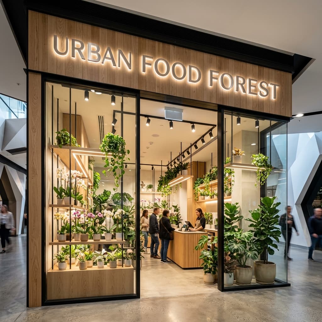 Urban Food Forest Club flagship nursery